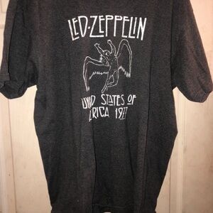 Vintage Led Zeppelin gray tee